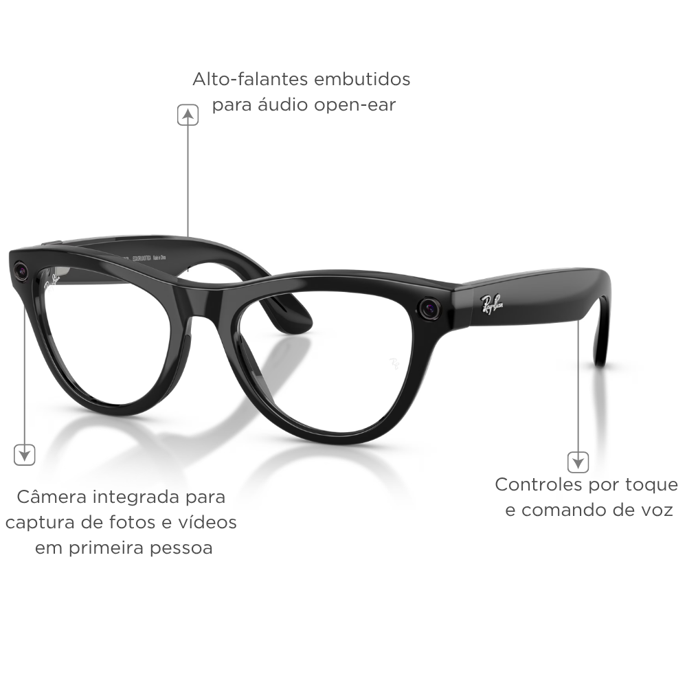 RAY BAN META SKYLER GEN2 0RW4014 601/CH 52